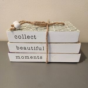 Decorative Faux Customized Books - Collect Beautiful Moments